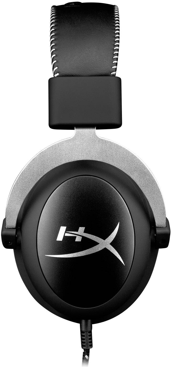 Kingston Cloud Gaming Headset (generalüberholt) (sehr gut) 3.5mm Klinke, USB schnurgebunden Over Ear Schwarz, Silber