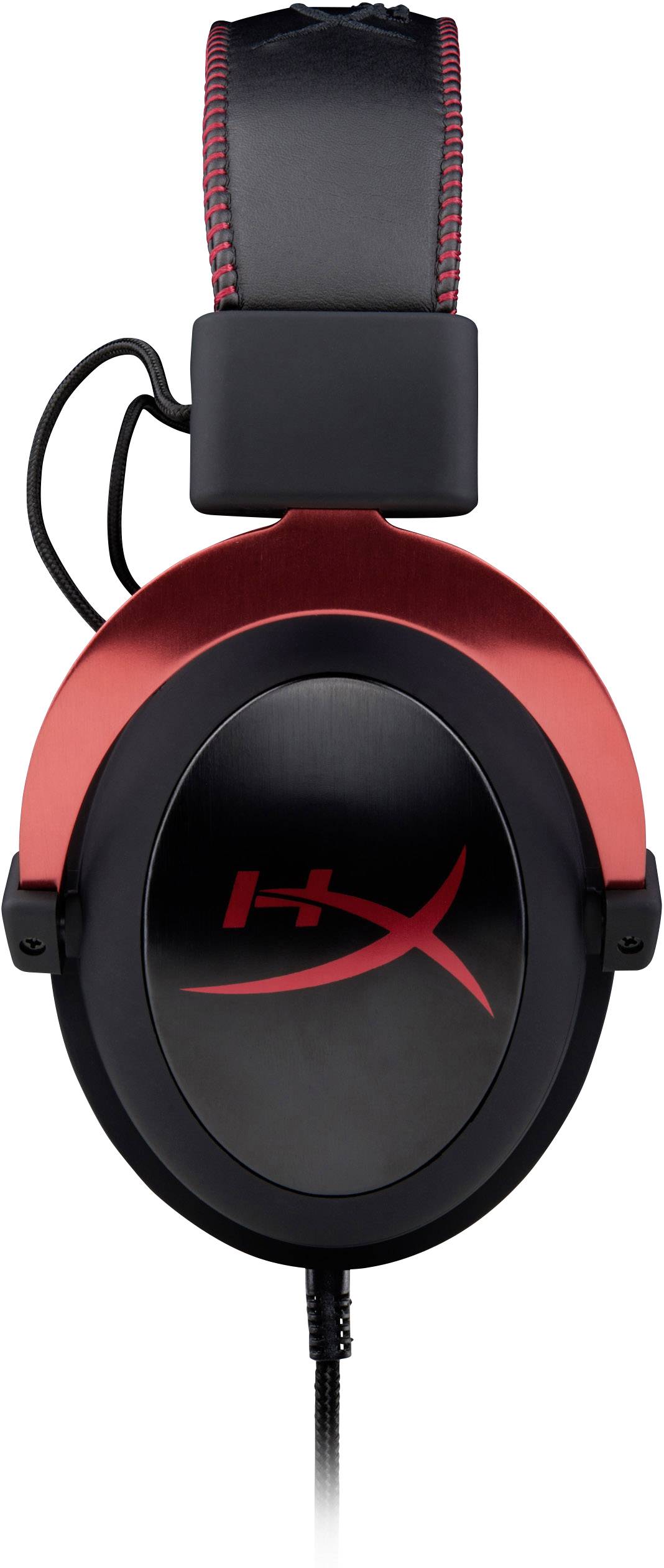 Kingston Cloud II Gaming Headset (generalüberholt) (sehr gut) 3.5mm Klinke, USB schnurgebunden Over Ear Schwarz, Rot