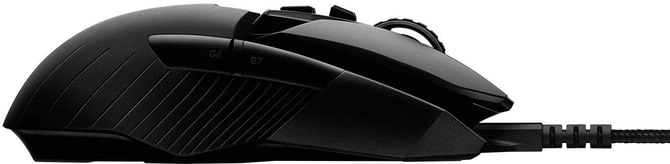 Logitech Gaming G903 LIGHTSPEED EWR2 Gaming-Maus USB Optisch Schwarz 6 Tasten 16000 dpi Beleuchtet, Gewichts-Tuning, Wiederaufladbar, Wireless Char