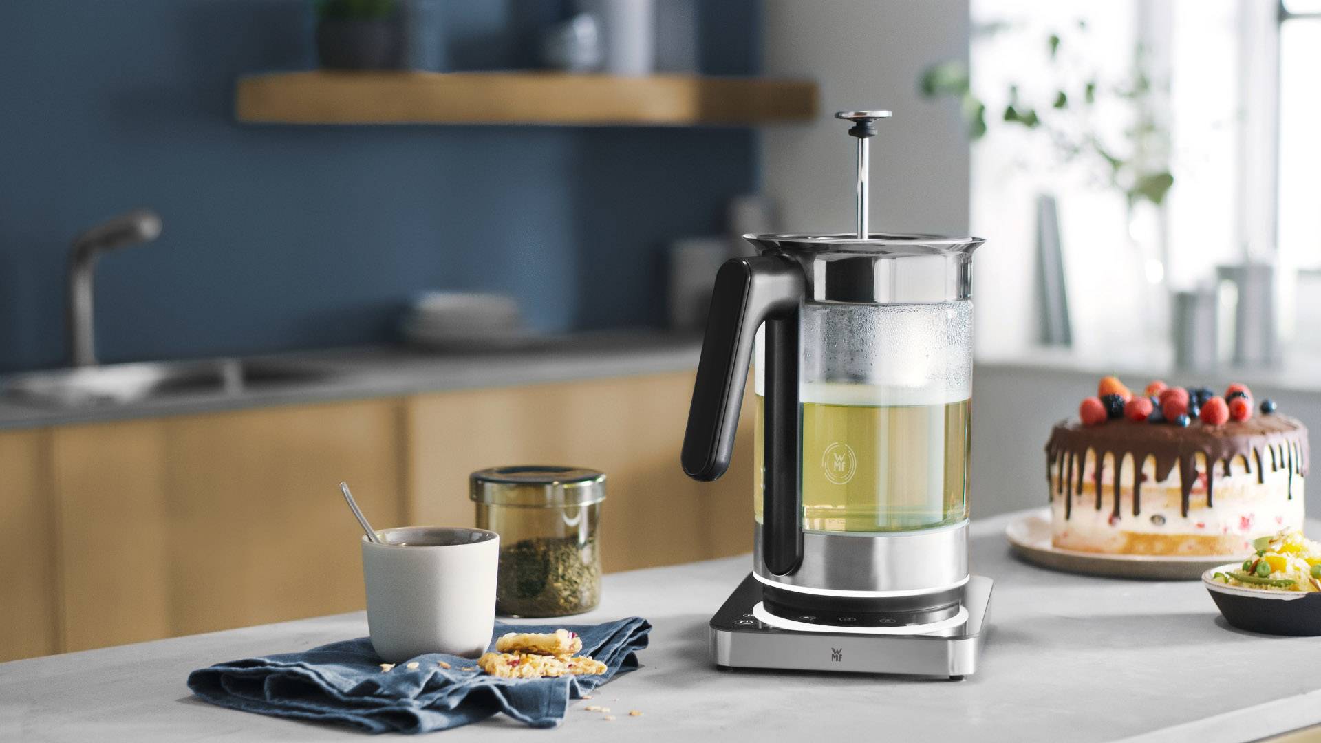 WMF Lumero Wasserkocher Chrom (matt) Fassungsvermögen: 1.6l