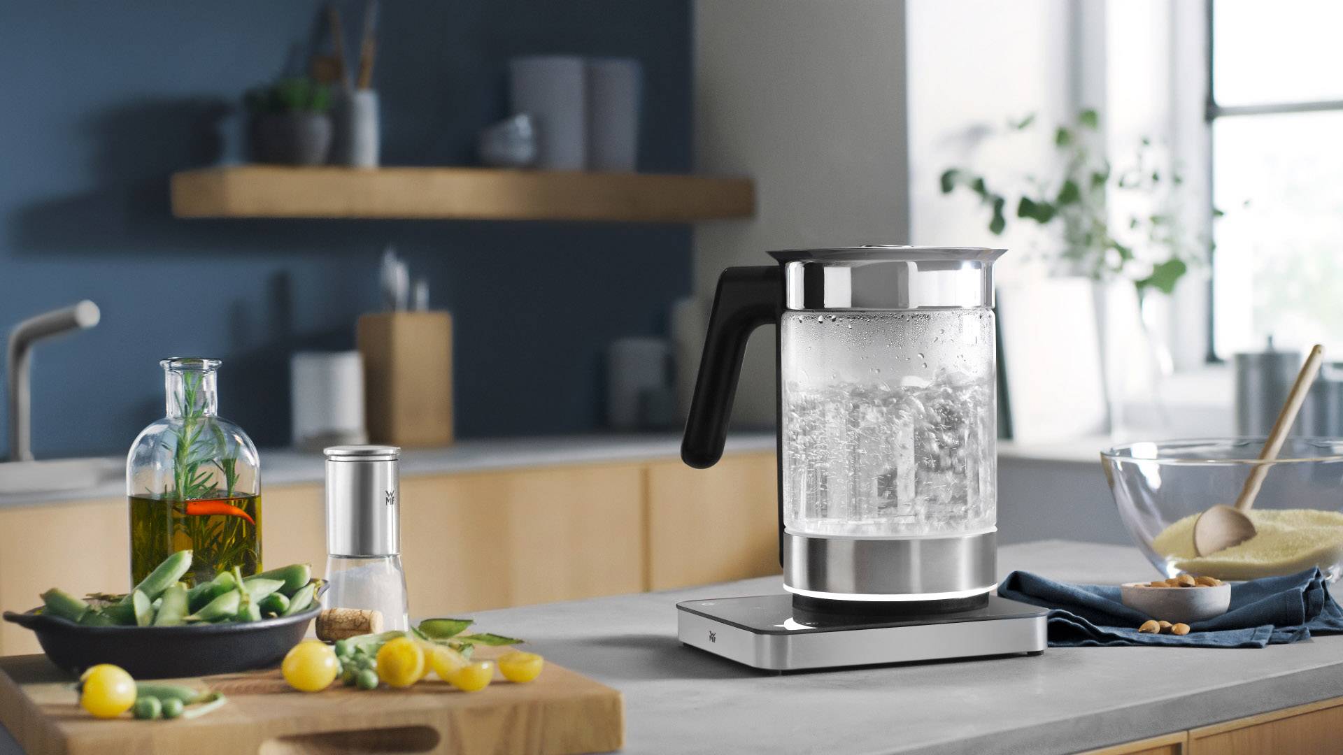 WMF Lumero Wasserkocher Chrom (matt) Fassungsvermögen: 1.6l