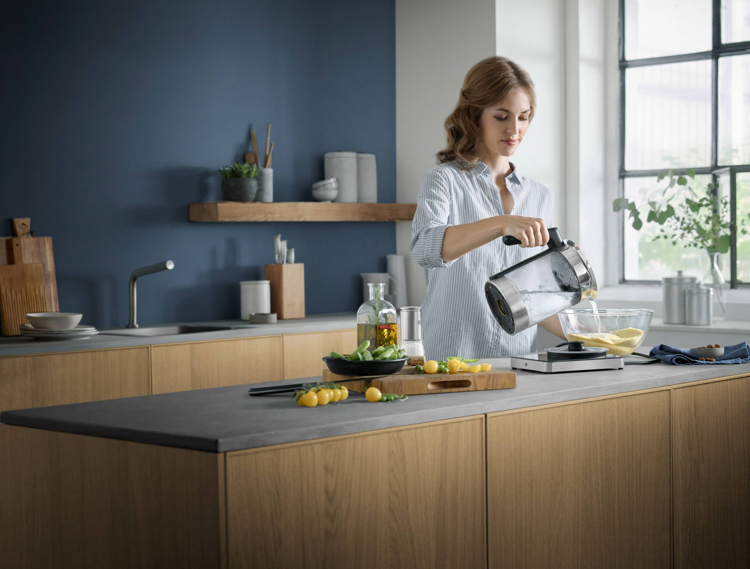 WMF Lumero Wasserkocher Chrom (matt) Fassungsvermögen: 1.6l