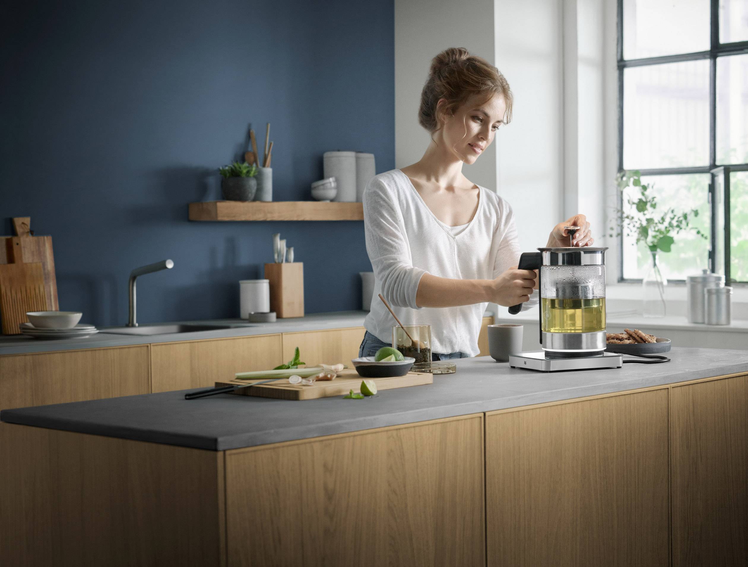 WMF Lumero Wasserkocher Chrom (matt) Fassungsvermögen: 1.6l