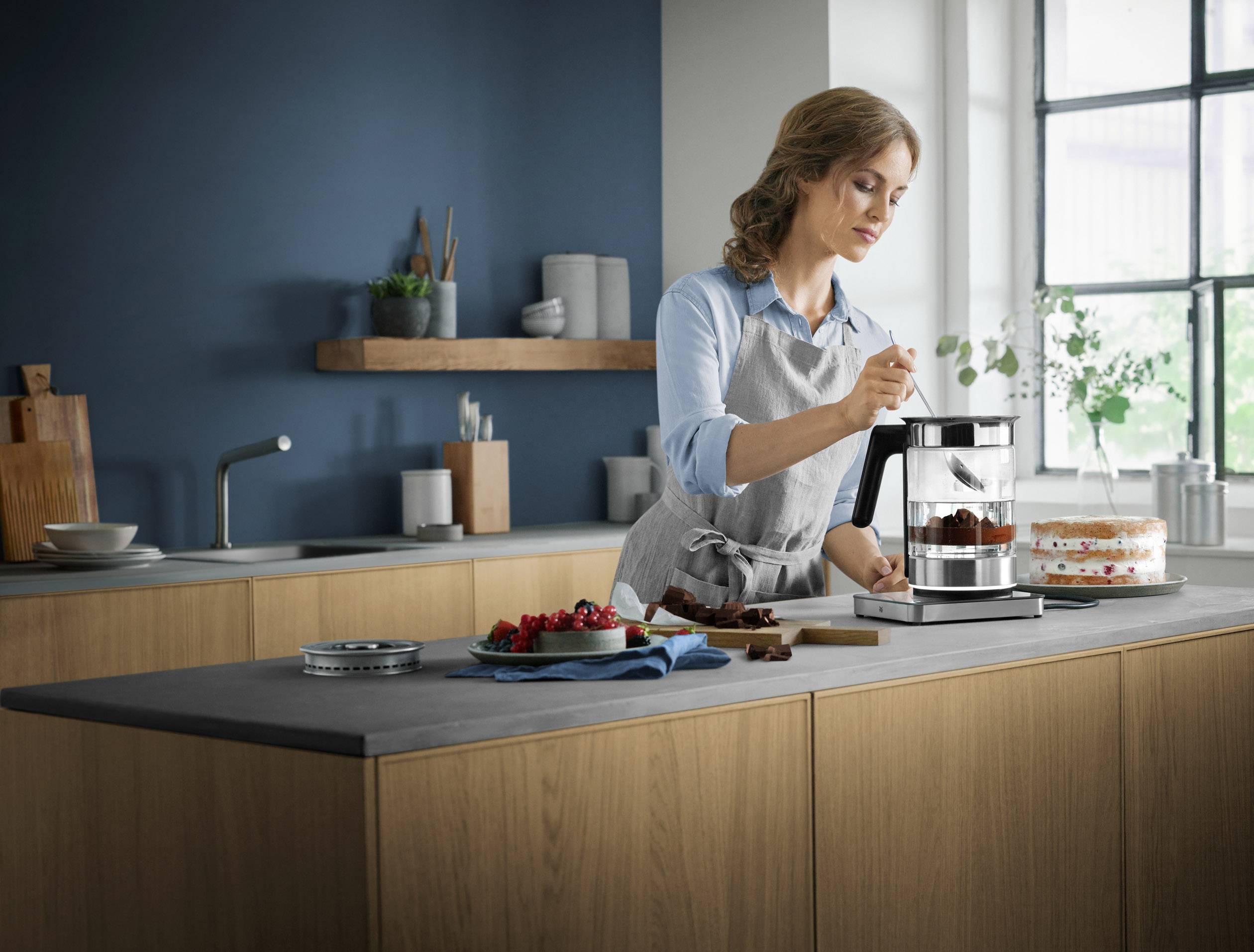 WMF Lumero Wasserkocher Chrom (matt) Fassungsvermögen: 1.6l