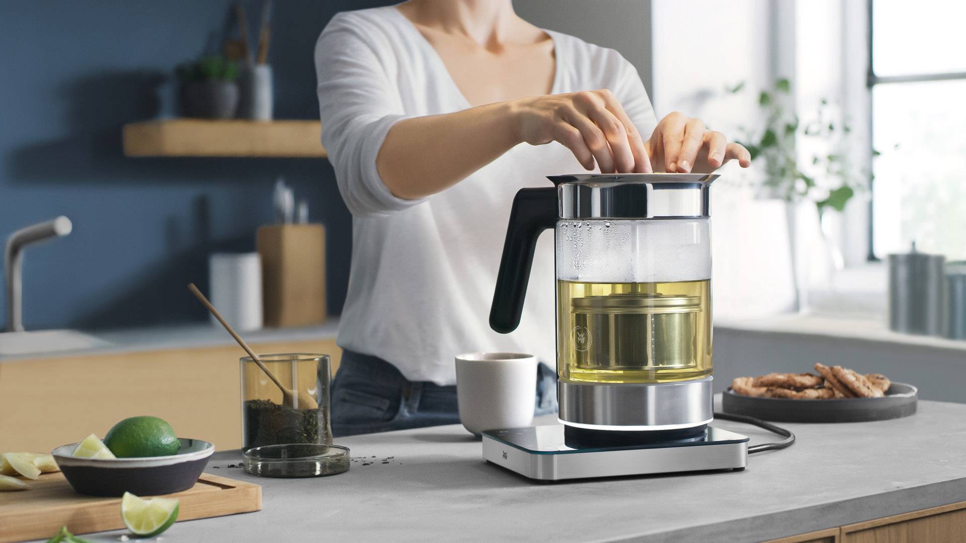 WMF Lumero Wasserkocher Chrom (matt) Fassungsvermögen: 1.6l