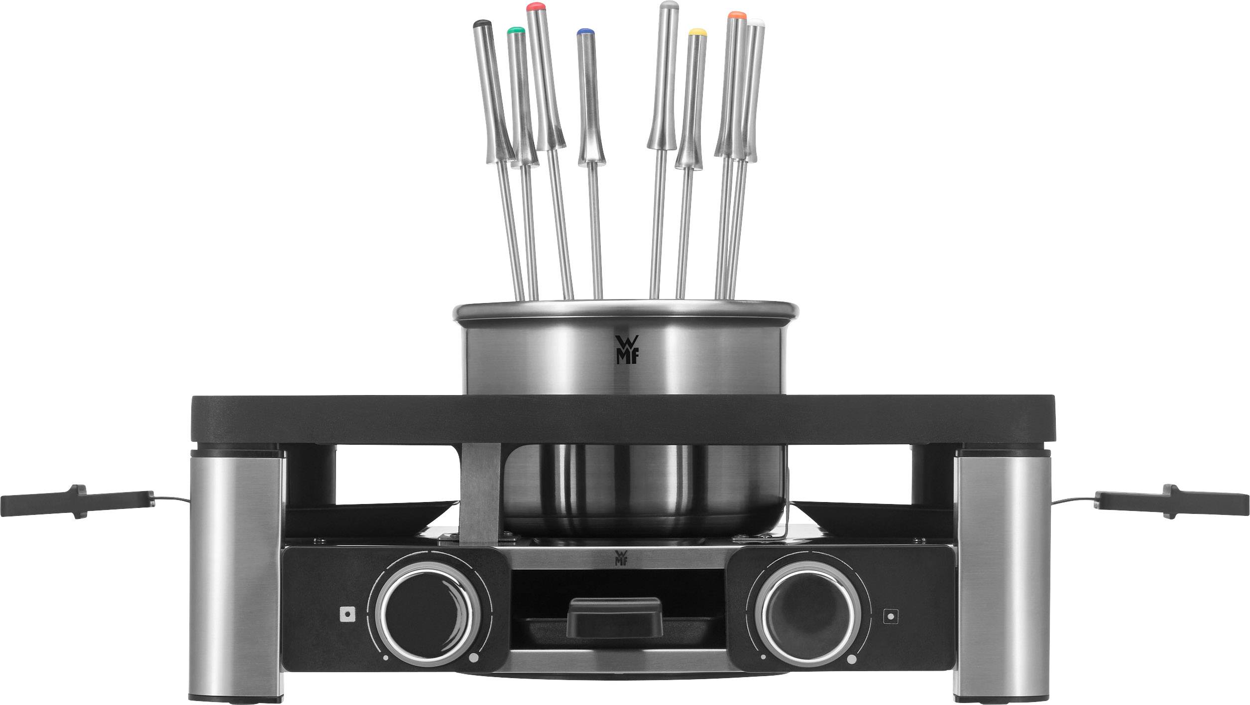 WMF Lumero 415480011 Multigrill Schwarz, Chrom
