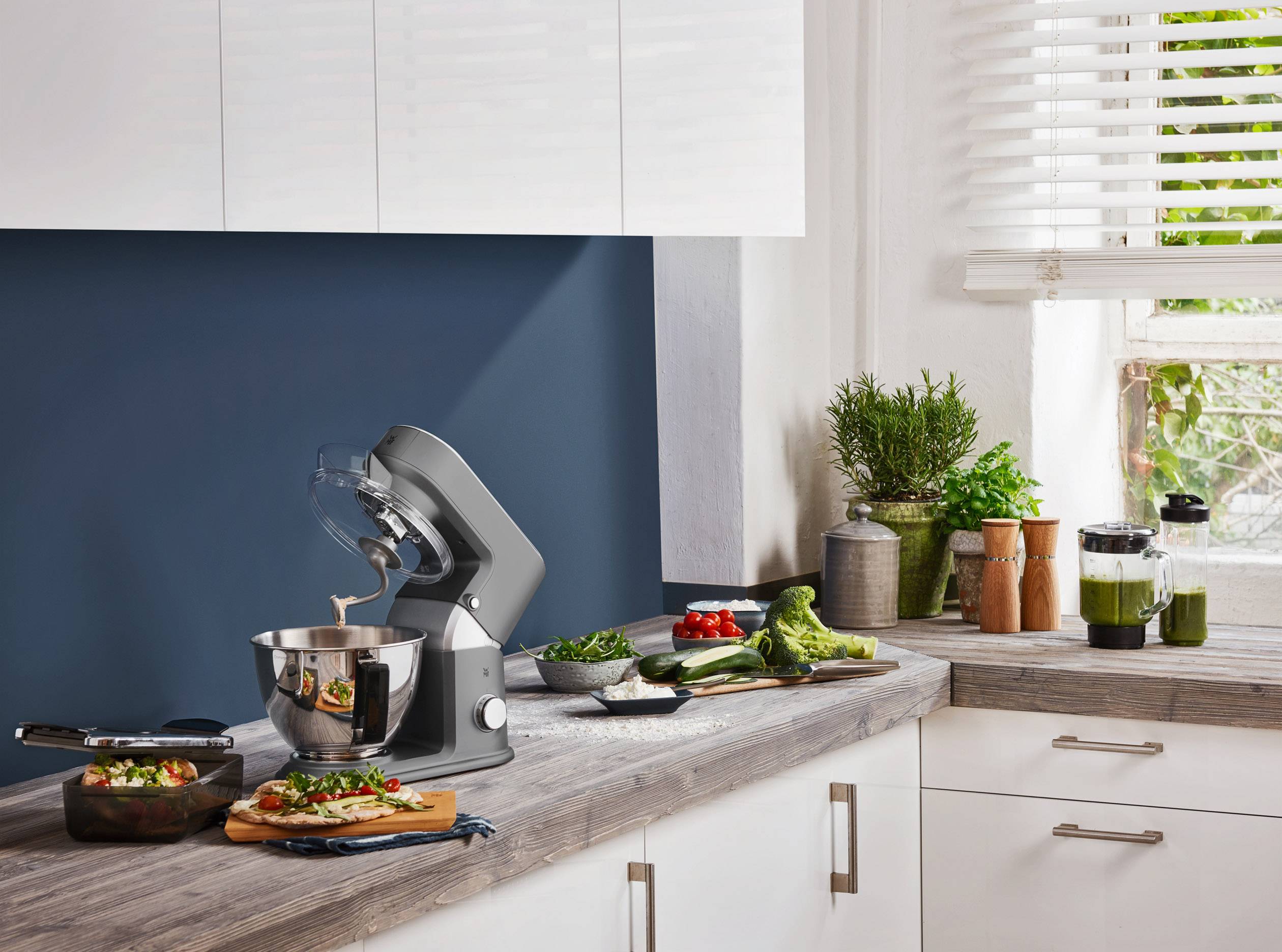 WMF  Küchenmaschine 430 W Dunkelgrau