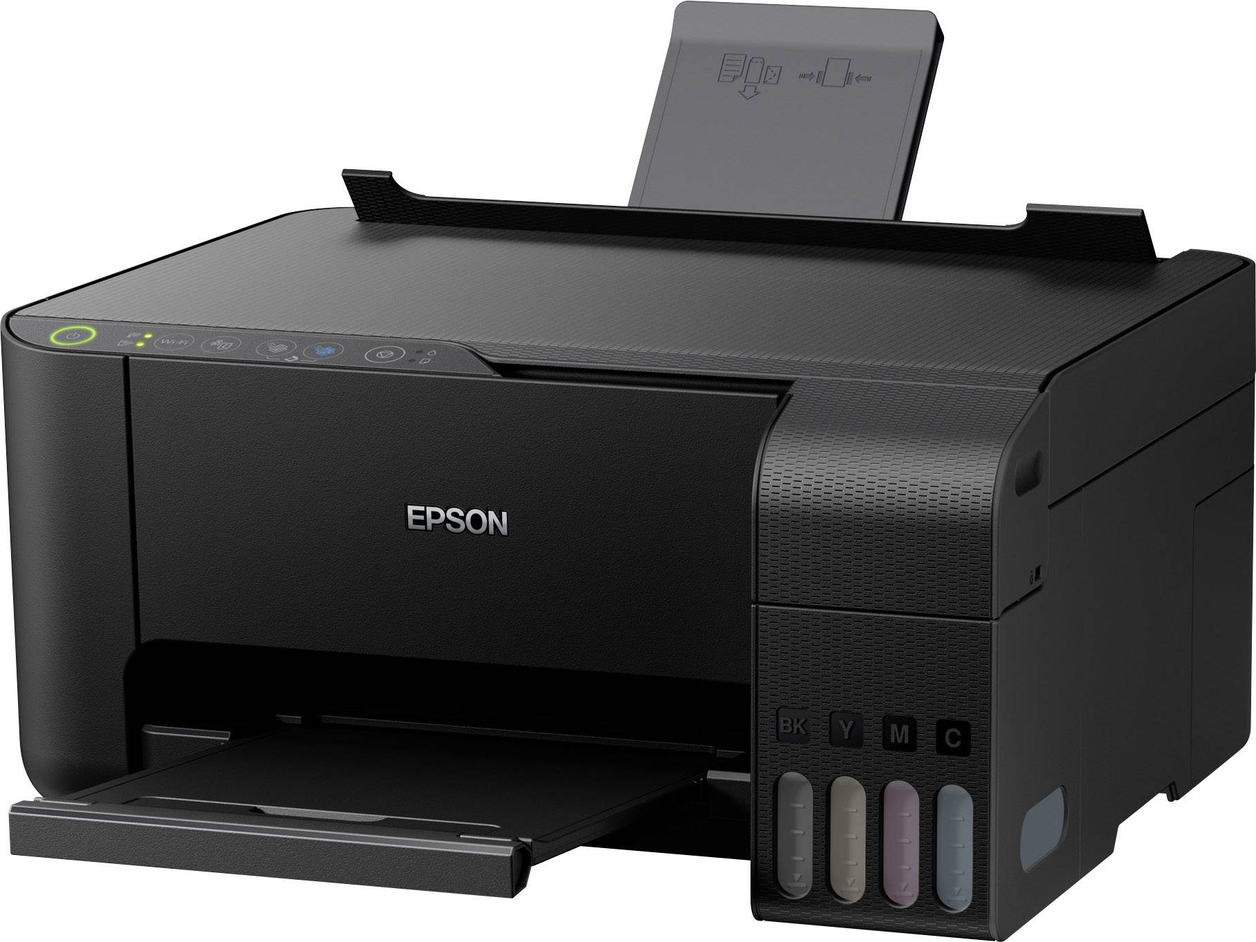 Epson EcoTank ET-2710 Unlimited Tintenstrahl-Multifunktionsdrucker A4 Drucker, Scanner, Kopierer Tintentank-System, USB, WLAN