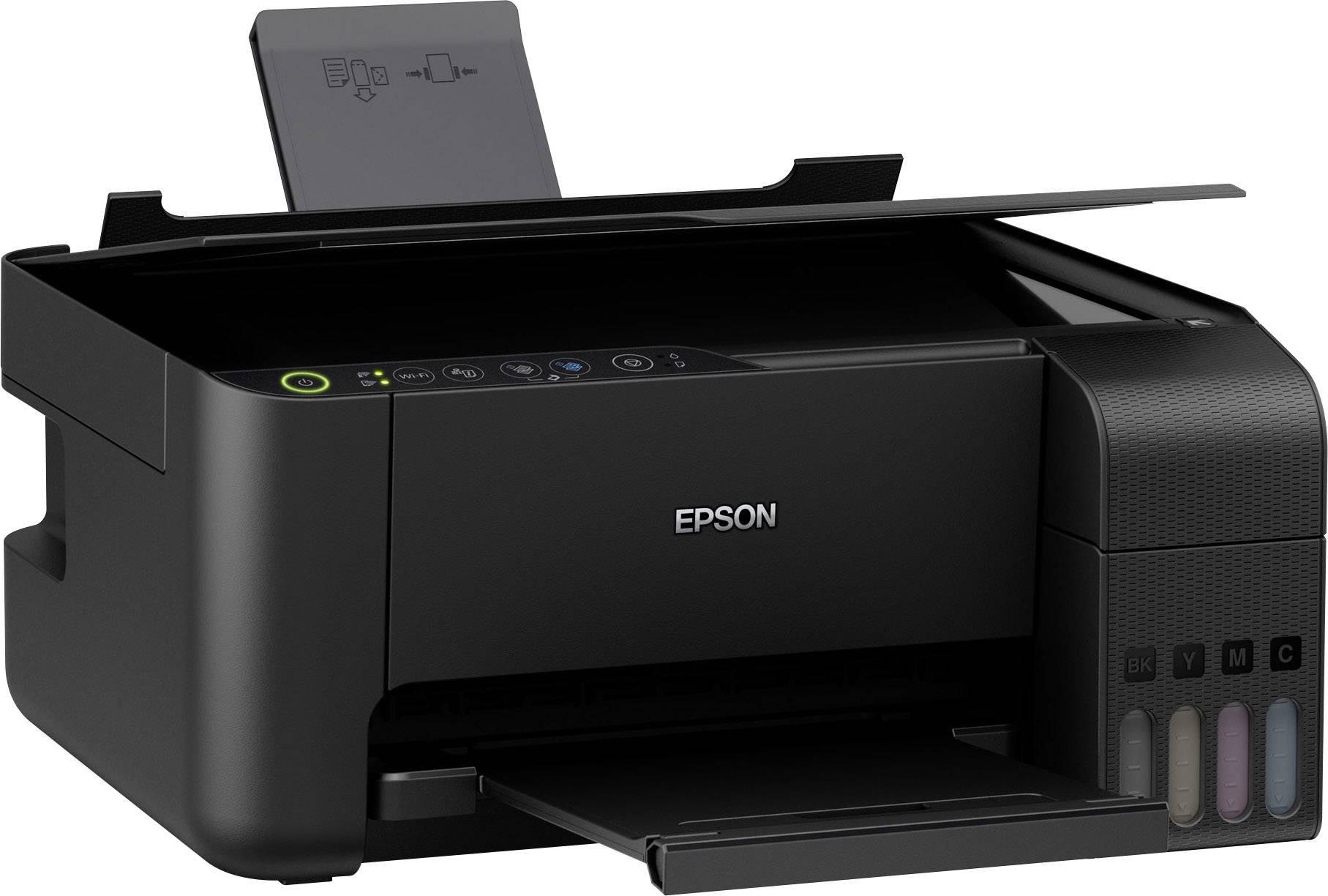 Epson EcoTank ET-2710 Unlimited Tintenstrahl-Multifunktionsdrucker A4 Drucker, Scanner, Kopierer Tintentank-System, USB, WLAN