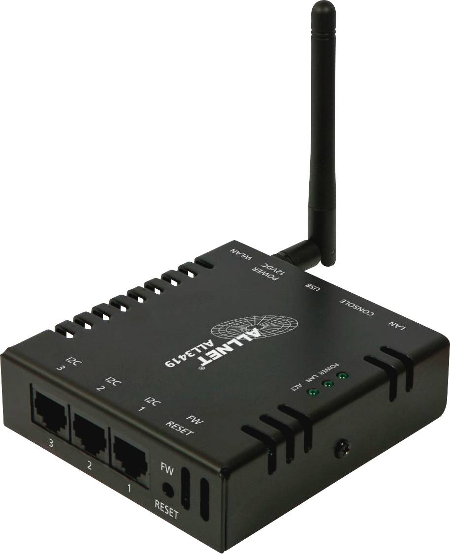 Allnet ALL3419 WLAN USB Server LAN (10/100 MBit/s), RJ45, USB-A (USB 2.0)