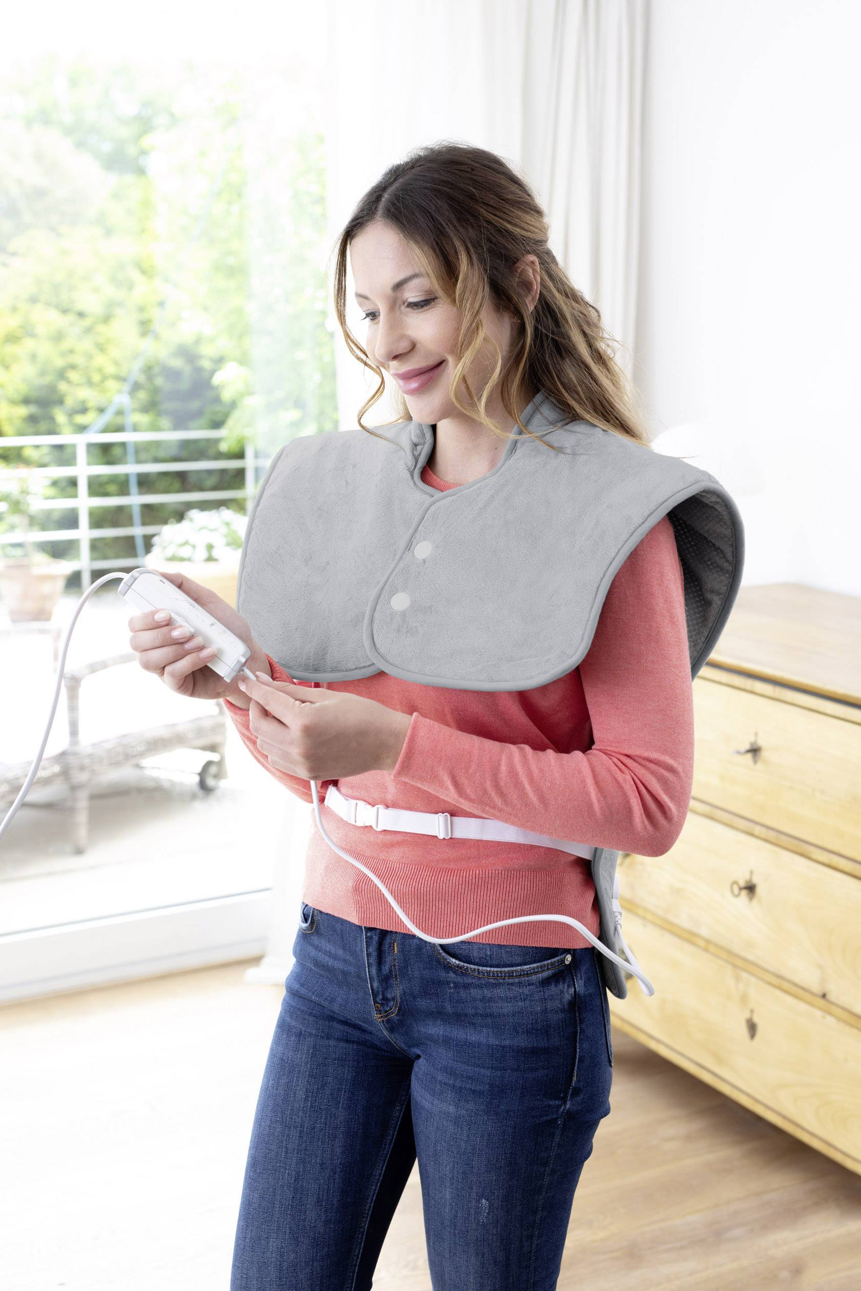 Medisana HP 630 Rückenwärmer 100W Grau