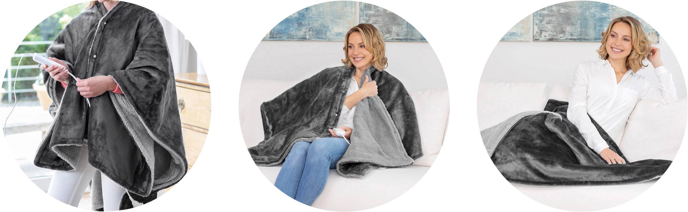 Medisana HB 677 Heizdecke 120 W Grau