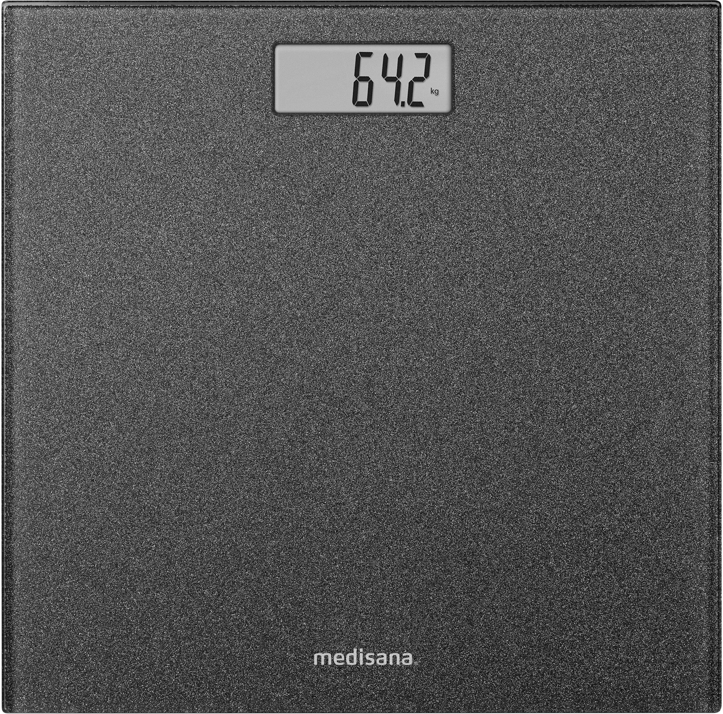 Medisana PS 500 Digitale Personenwaage Wägebereich (max.)=180 kg Silber