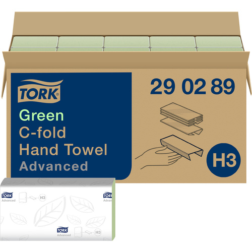 TORK 290289 Papierhandtücher Grün 20St.