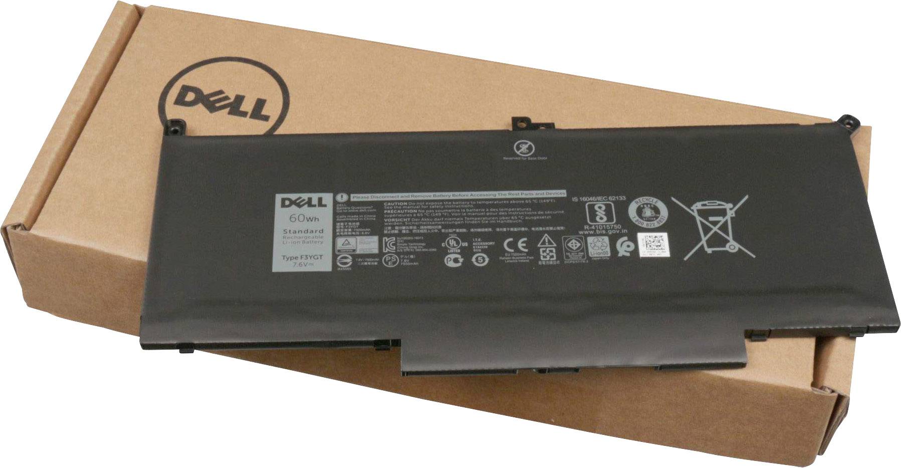 Dell Notebook-Akku F3YGT 7.6V 7500 mAh