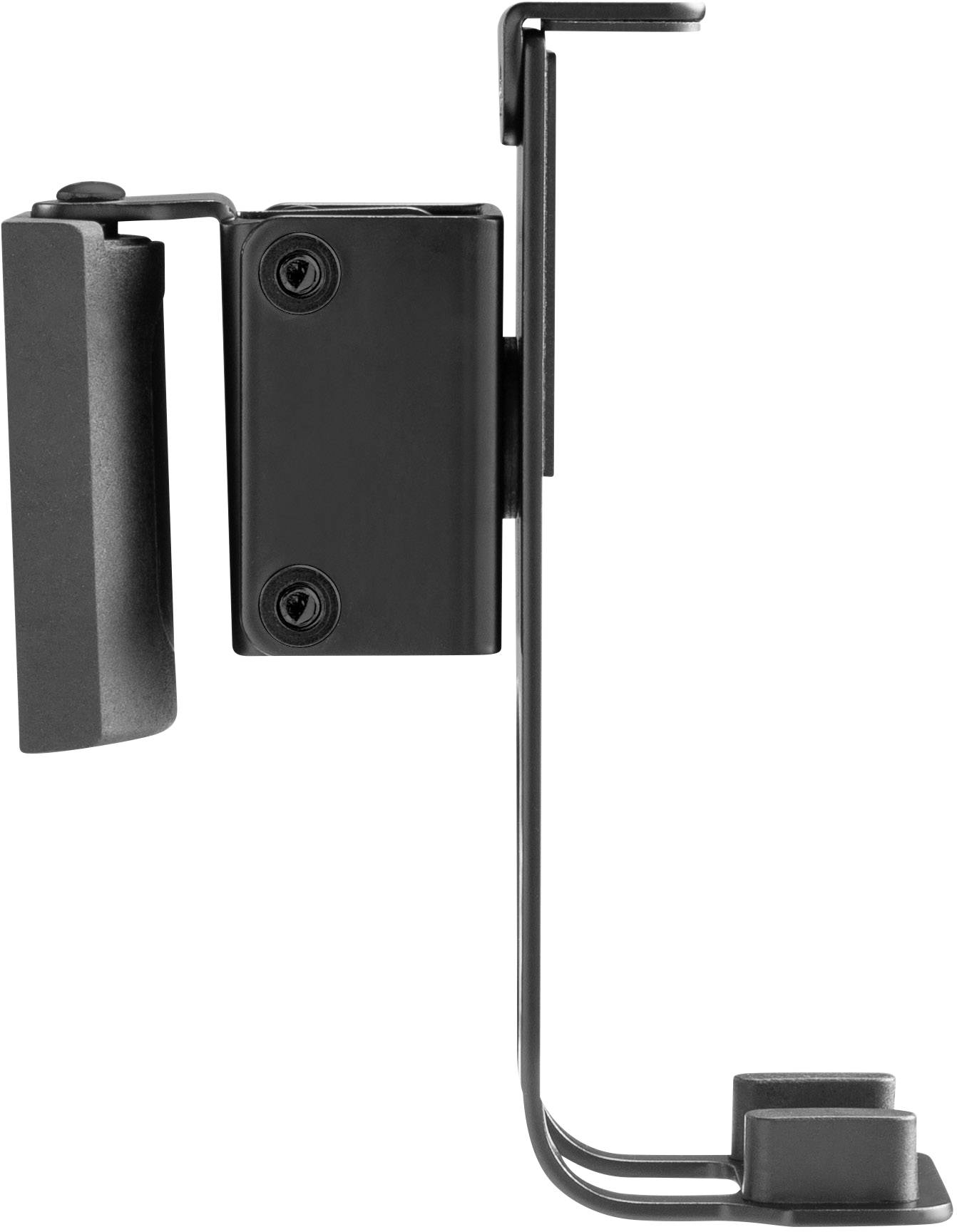 My Wall HS17AL Lautsprecher-Wandhalterung Neigbar, Schwenkbar, Drehbar Schwarz 2St.