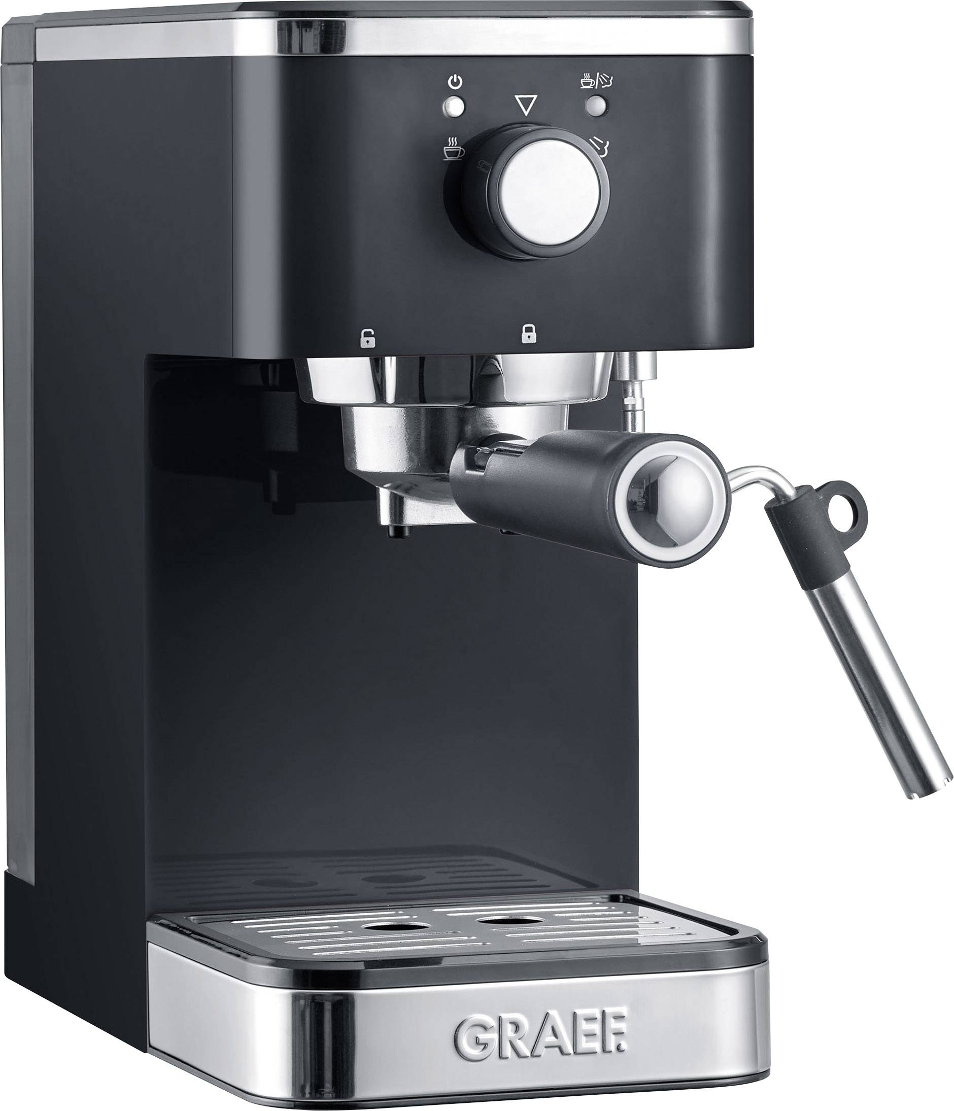 Graef Salita Espressomaschine mit Siebträger Schwarz 1400 W