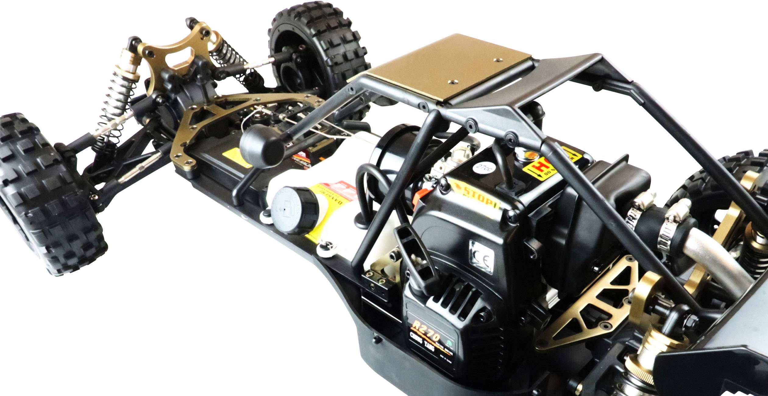 Amewi Pitbull X Evolution 1:5 RC Modellauto Benzin Buggy Heckantrieb (2WD) RtR 2,4 GHz