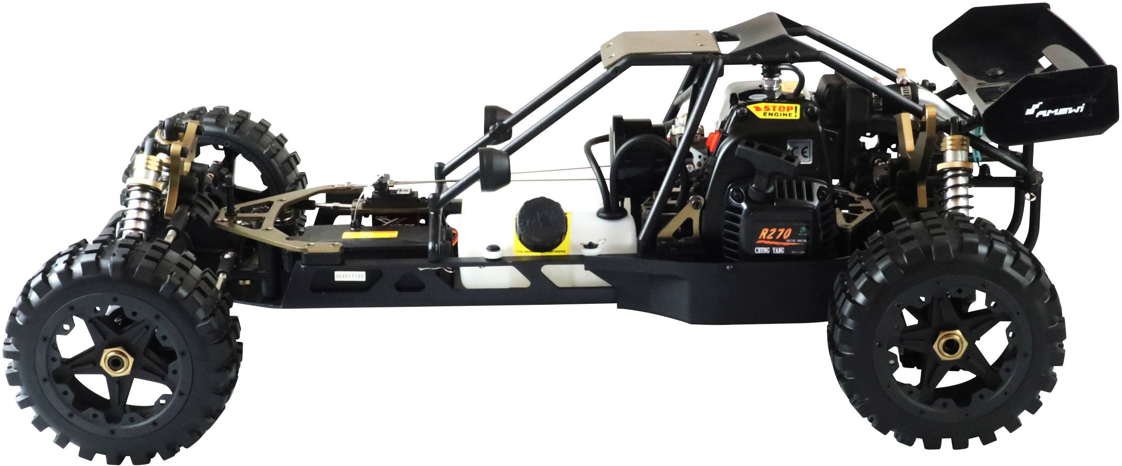 Amewi Pitbull X Evolution 1:5 RC Modellauto Benzin Buggy Heckantrieb (2WD) RtR 2,4 GHz