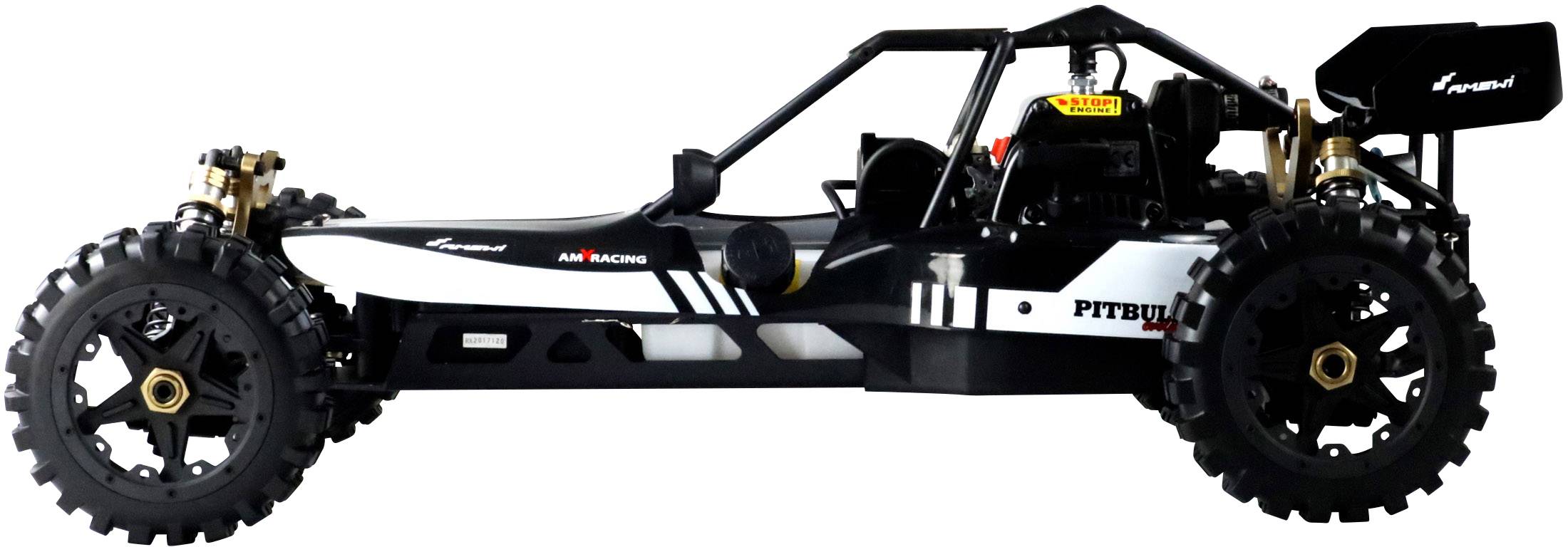 Amewi Pitbull X Evolution 1:5 RC Modellauto Benzin Buggy Heckantrieb (2WD) RtR 2,4 GHz