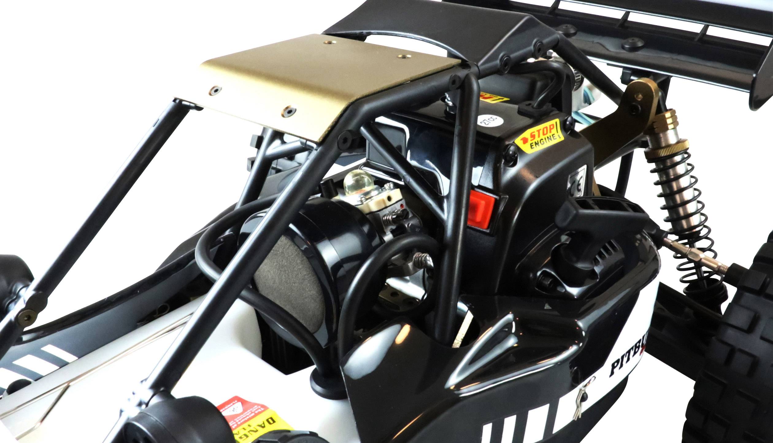 Amewi Pitbull X Evolution 1:5 RC Modellauto Benzin Buggy Heckantrieb (2WD) RtR 2,4 GHz