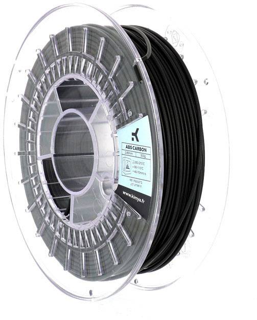 Kimya PS1002TQ ABS Carbon Filament ABS 1.75 mm 500 g Schwarz 1 St.