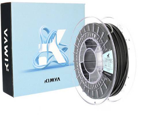 Kimya PK1001TQ PEKK-Carbon Filament PEEK 1.75mm 500g Grau