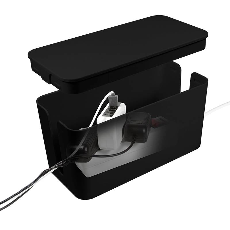 LogiLink KAB0060 Kabel-Gehäuse 115 x 235 x 120 Kunststoff Schwarz 1St.