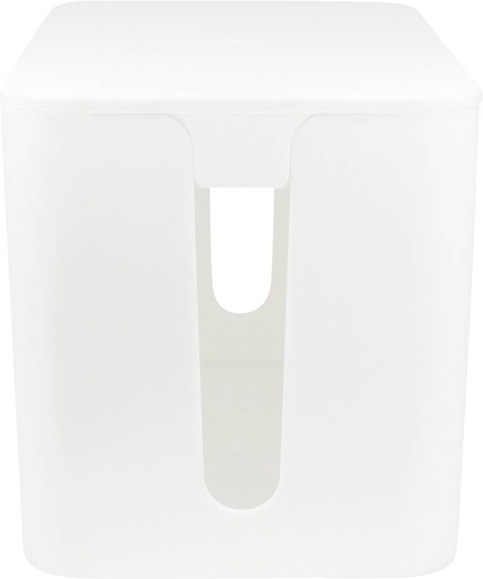 LogiLink KAB0061 Kabel-Gehäuse 115 x 235 x 120 Kunststoff Weiß 1St.