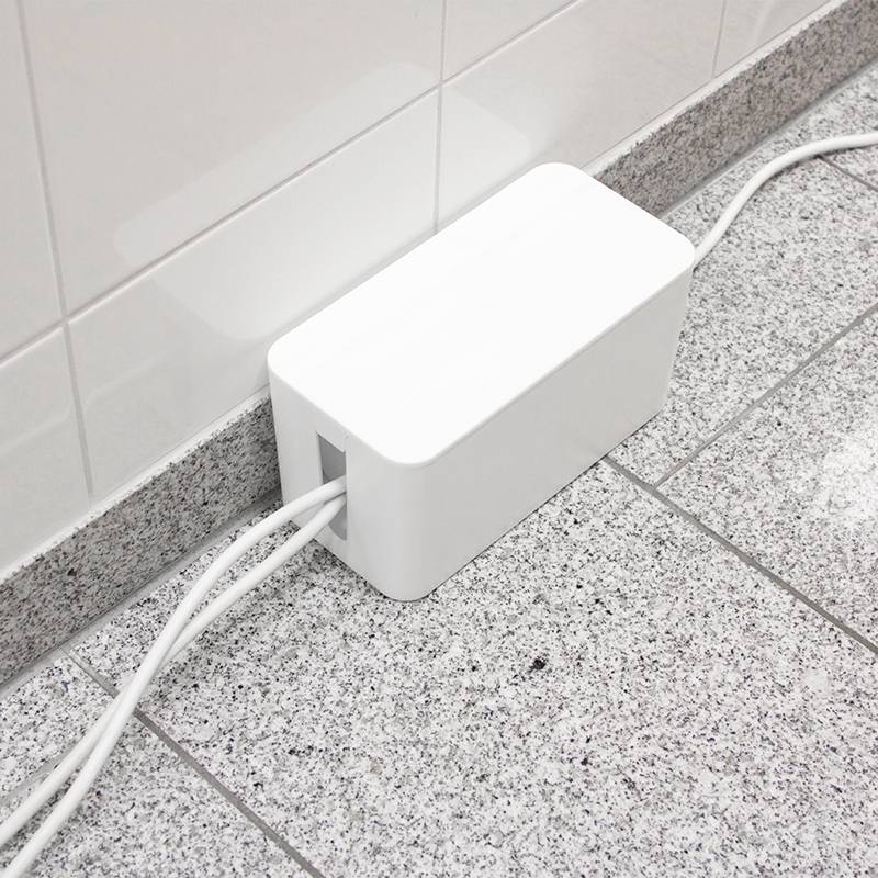 LogiLink KAB0061 Kabel-Gehäuse 115 x 235 x 120 Kunststoff Weiß 1St.