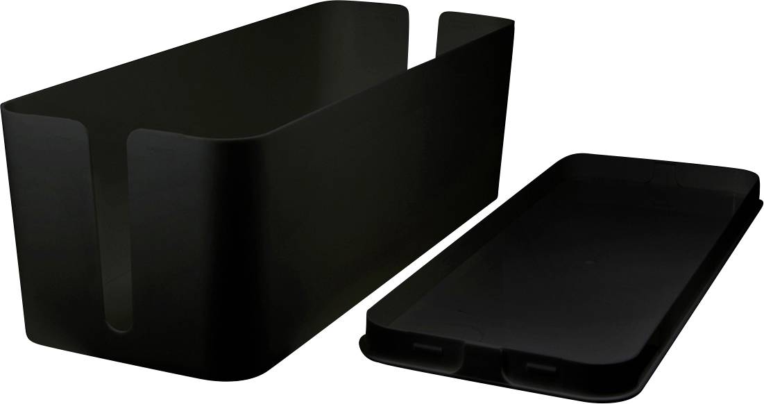 LogiLink KAB0062 Kabel-Gehäuse 133.5 x 407 x 157 Kunststoff Schwarz 1St.