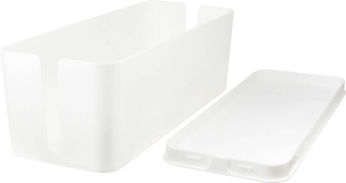 LogiLink KAB0063 Kabel-Gehäuse 133.5 x 407 x 157 Kunststoff Weiß 1St.