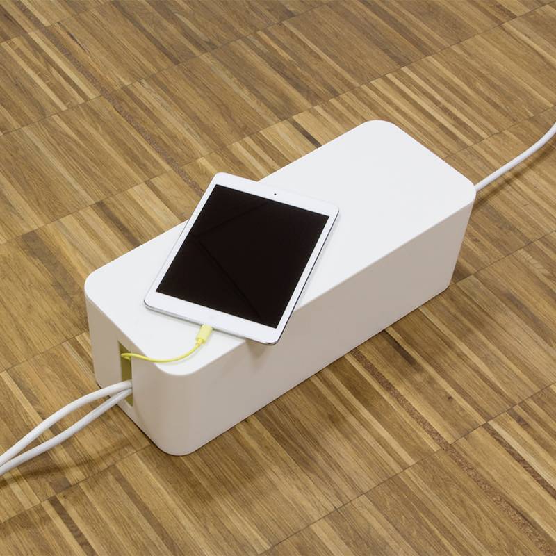 LogiLink KAB0063 Kabel-Gehäuse 133.5 x 407 x 157 Kunststoff Weiß 1St.