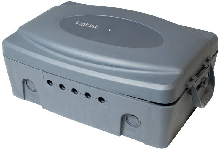 LogiLink LPS223 Kabel-Gehäuse 115 x 320 x 210 Kunststoff Grau 1 St.