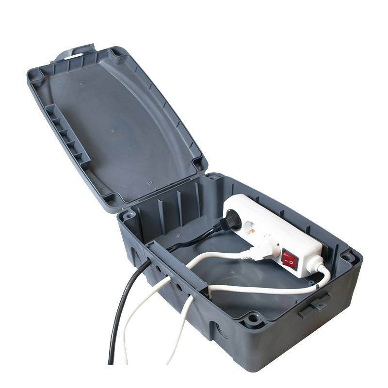 LogiLink LPS223 Kabel-Gehäuse 115 x 320 x 210 Kunststoff Grau 1 St.