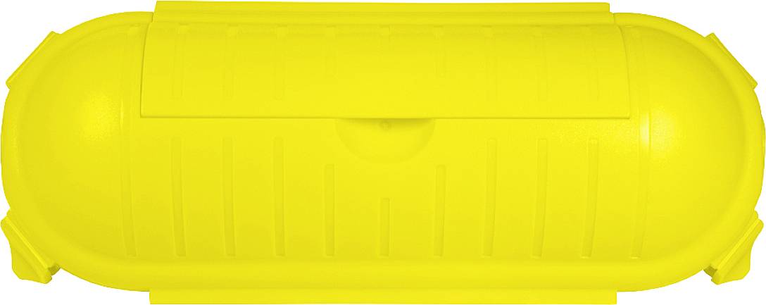 LogiLink LPS217 Kabel-Gehäuse 75 x 210 x 90 Kunststoff Gelb 1St.