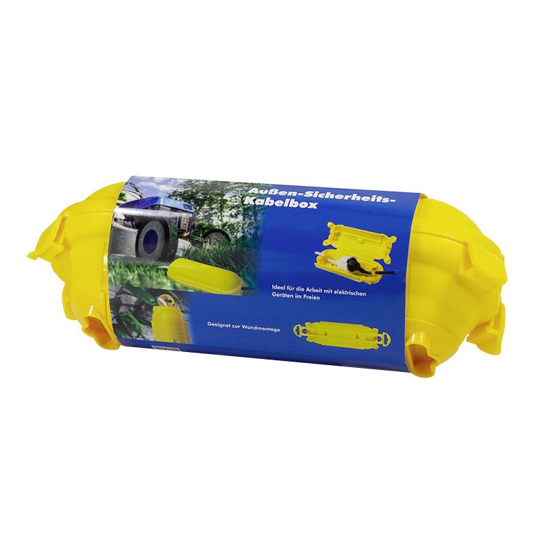 LogiLink LPS217 Kabel-Gehäuse 75 x 210 x 90 Kunststoff Gelb 1St.