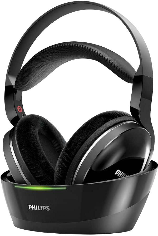 Philips SHD8850 Over Ear Kopfhörer Funk Schwarz Batterieladeanzeige TV