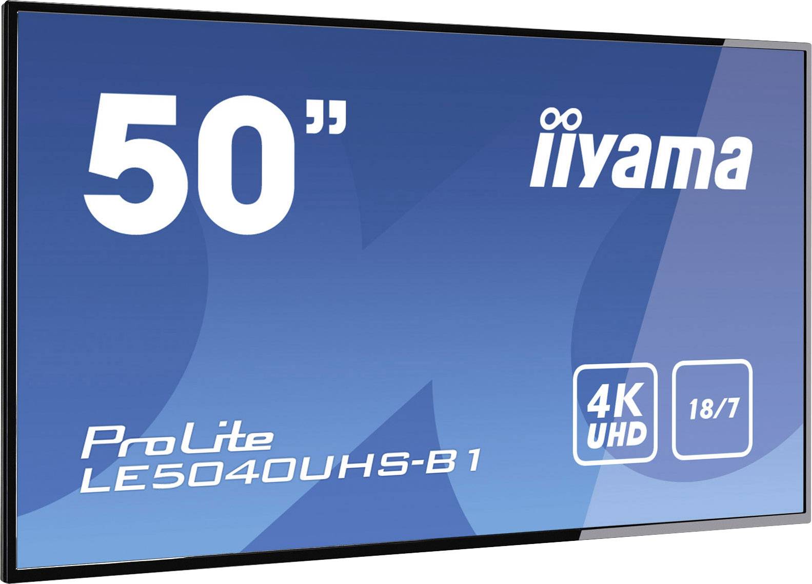 Iiyama Prolite LE5040UHS-B1 Digital Signage Display EEK: G (A - G) 127 cm (50 Zoll) 3840 x 2160 Pixel 18/7 Android™, Lautsprecher integriert, Mediap