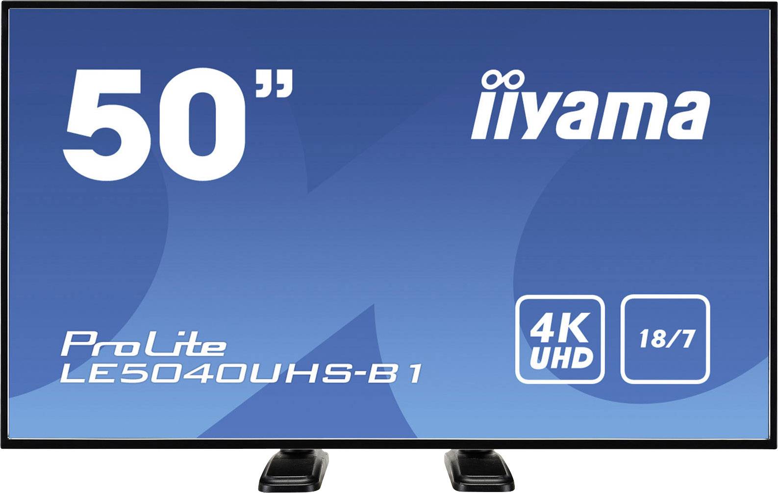 Iiyama Prolite LE5040UHS-B1 Digital Signage Display EEK: G (A - G) 127 cm (50 Zoll) 3840 x 2160 Pixel 18/7 Android™, Lautsprecher integriert, Mediap