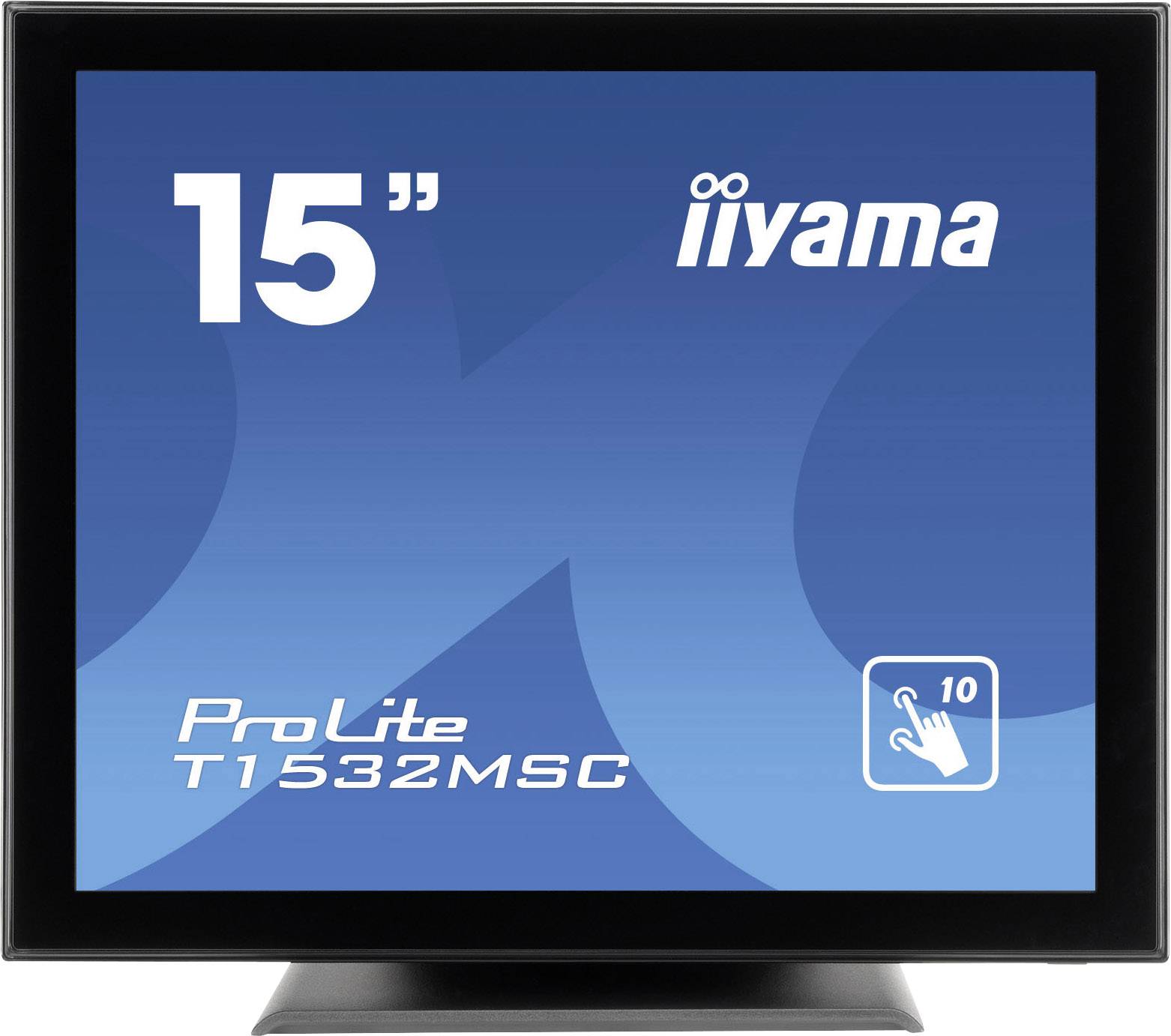Iiyama Prolite T1532MSC-B5AG LED-Monitor EEK E (A - G) 38.1 cm (15 Zoll) 1024 x 768 Pixel 4:3 8 ms HDMI®, DisplayPort, VGA TN LED