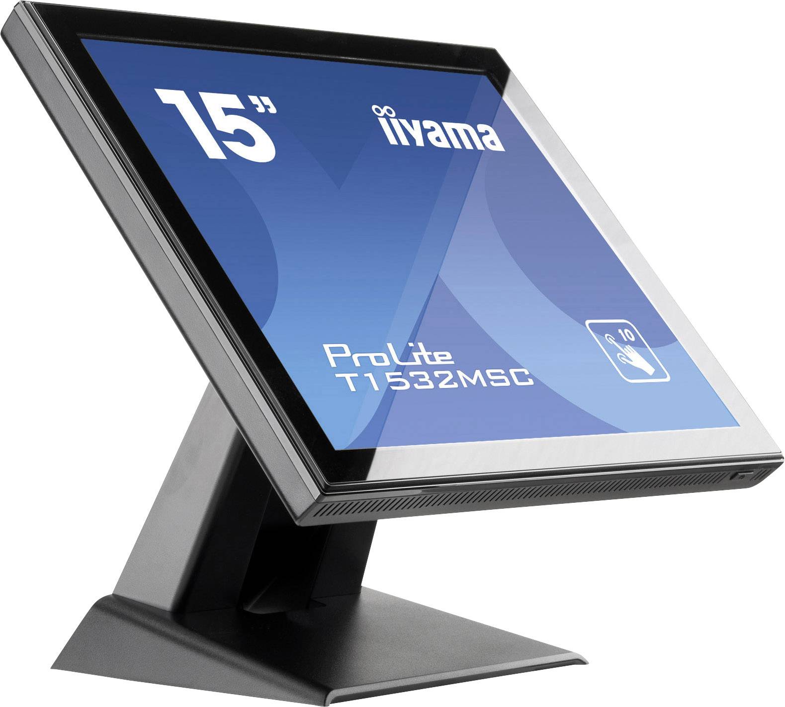 Iiyama Prolite T1532MSC-B5AG LED-Monitor EEK E (A - G) 38.1 cm (15 Zoll) 1024 x 768 Pixel 4:3 8 ms HDMI®, DisplayPort, VGA TN LED
