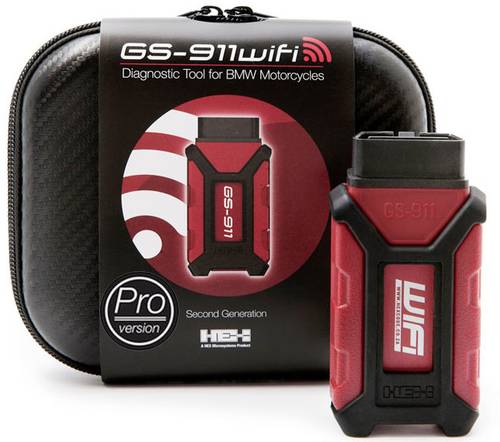 Motorrad Diagnosetool OBD2 Hex GS-911 WiFi Profi 80215 Passend für: BMW 10 Fahrzeuge