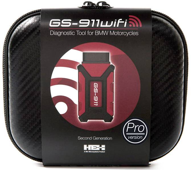 HEX GS-911 WiFi Profi Motorrad Diagnosetool OBD2 Passend für (Auto-Marke): BMW (Motorrad) uneingeschränkt