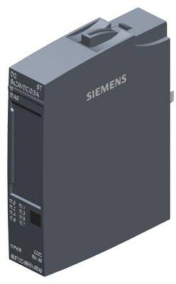 Elektronisches Siemens-Modul mit Beschriftung und technischen Anschlüssen, vermutlich für industrielle Anwendungen.