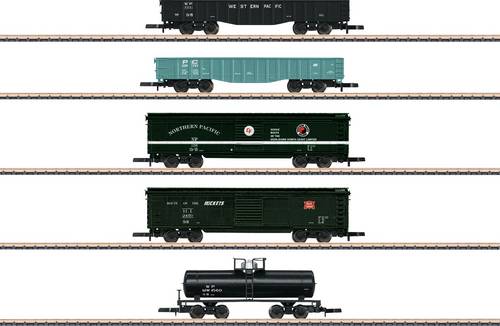 82498 Z 5er-Set US-Güterwagen