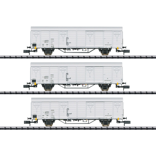 MiniTrix 15316 N Güterwagen-Set Kühlzug der DR Ibblps