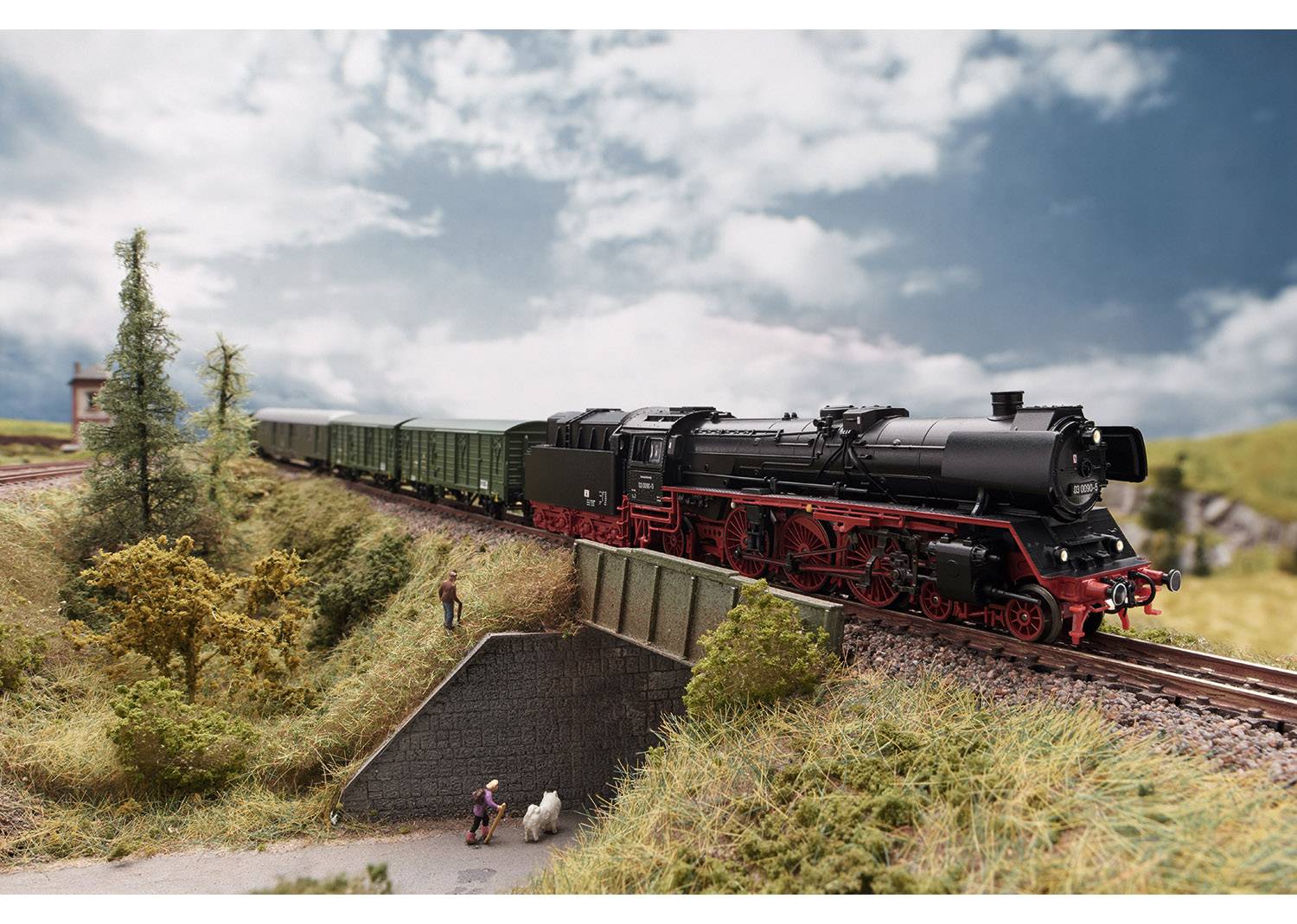 MiniTrix 16043 N Dampflok 03 0090-5 der DR