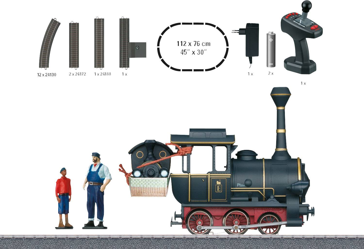 Märklin 29199 H0 Startpackung Jim Knopf und die Wilde 13