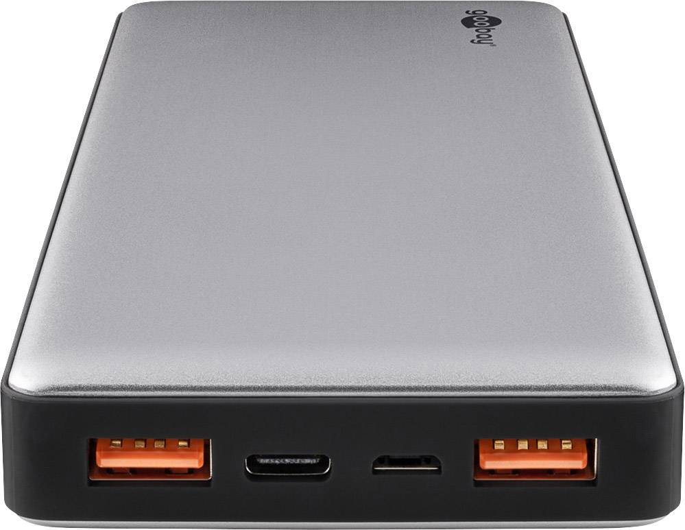 Goobay QC 3.0 Power 20.0 Powerbank (Zusatzakku) LiPo 20000 mAh 59854